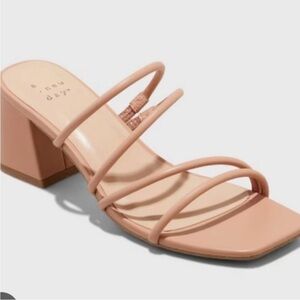 A New Day Women's Light Brown Blakely Heels